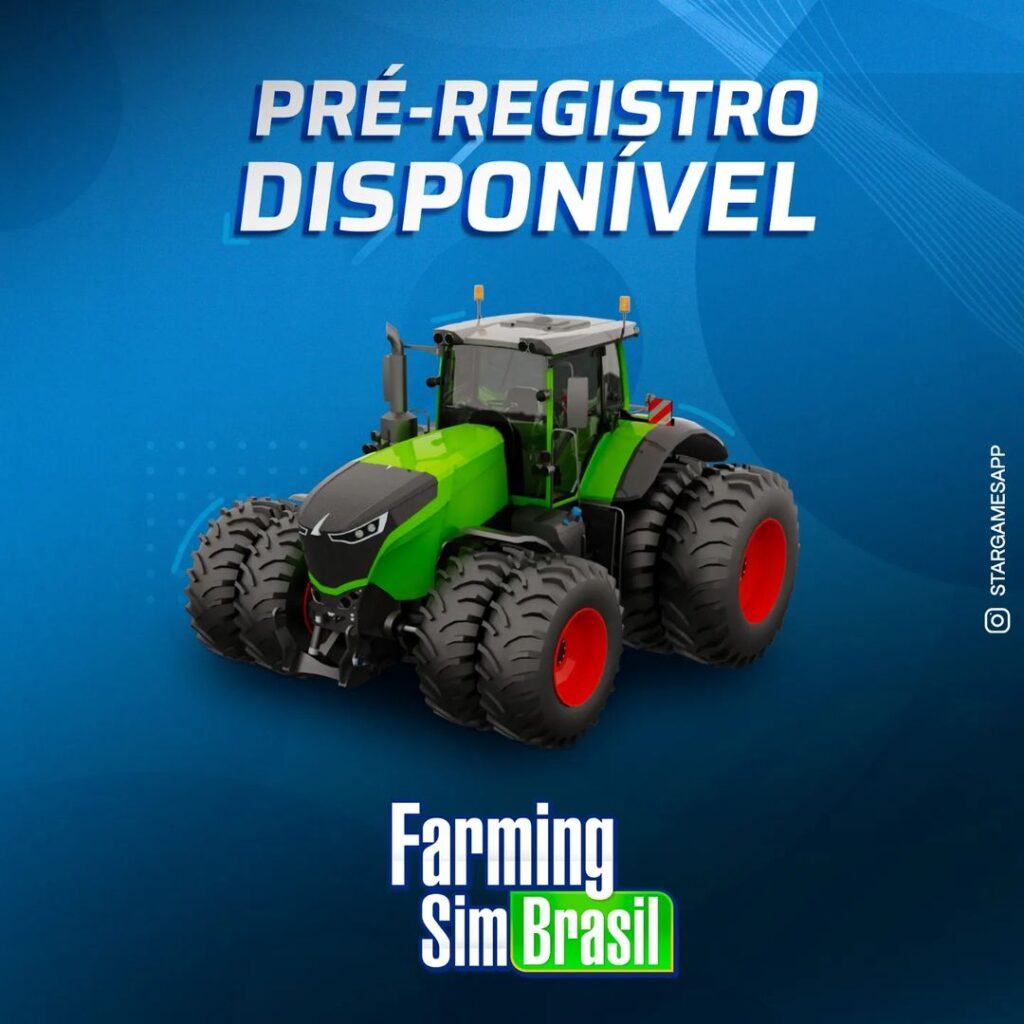 Farming Sim Brasil: Pré-Registro Disponível